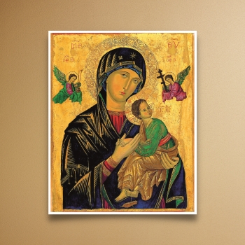 Pápežské misijné diela preto aj tento rok ponúkajú možnosť získať ikonu Matky ustavičnej pomoci