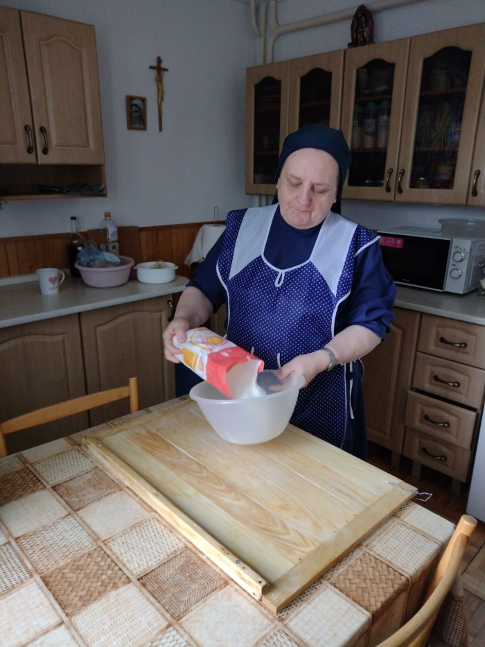 Rehoľná sestra Štefánia sa ako vyučená kuchárka v reholi nestratí