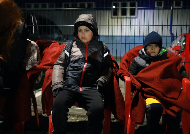 Ukrajinskí a slovenskí saleziáni evakuujú detský domov v Ľvove