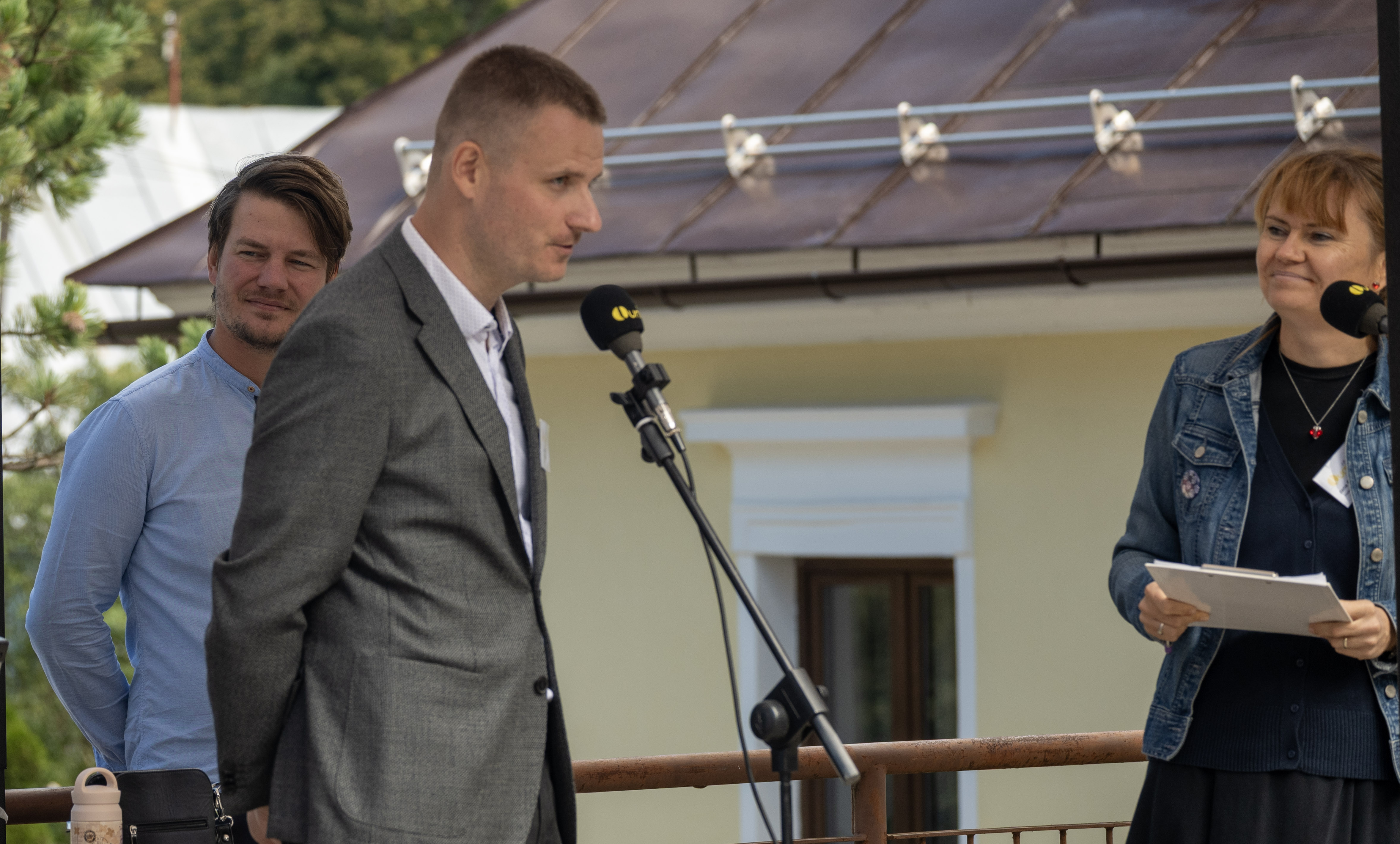 Moderátor novej relácie Pri jednom stole Ján Heriban. (Foto: Rádio LUMEN)