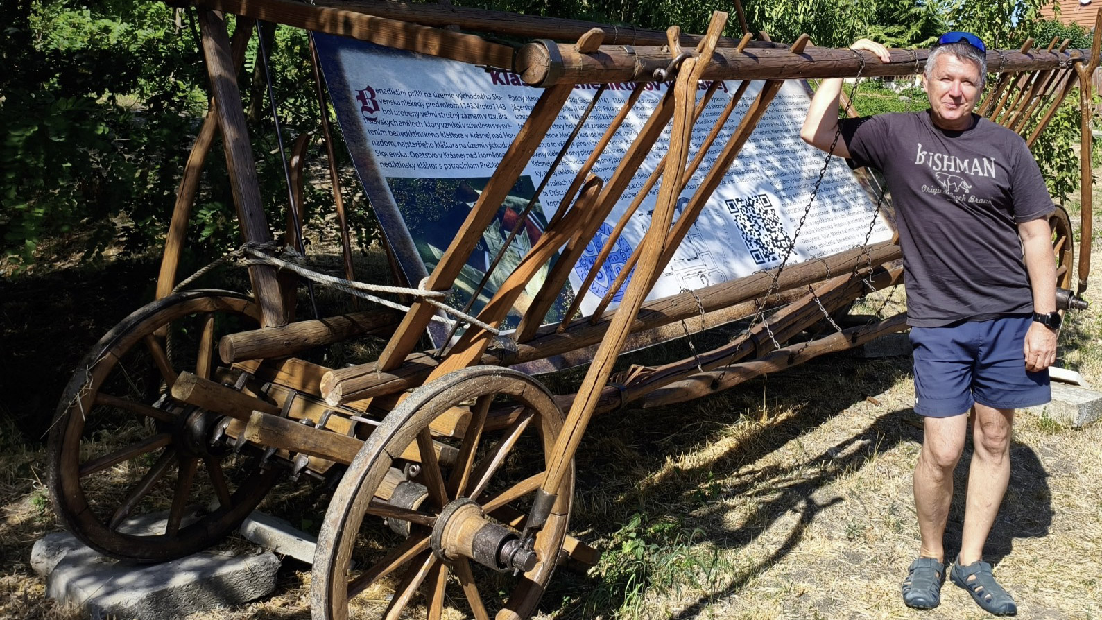 Marek Kažimír z občianskeho združenia Benediktíni v Krásnej. Foto: archív M.K.