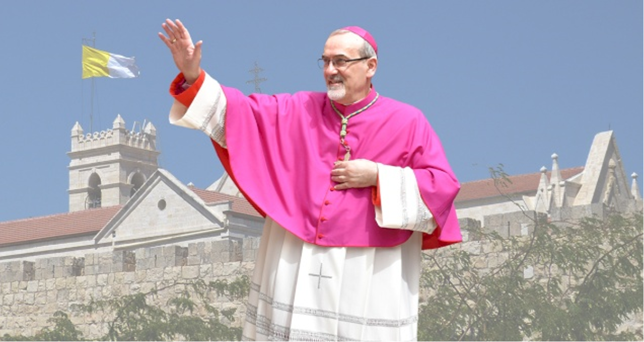 J.Em. Mons. Pierbattista kardinál Pizzaballa O.F.M., taliansky rímskokatolícky kardinál a patriarcha Jeruzalemského latinského patriarchátu. (Zdroj foto: https://www.mecc.org)